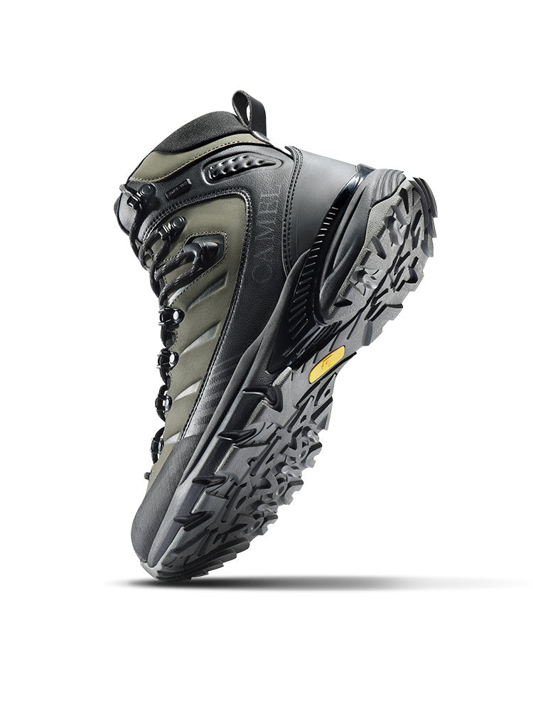 Men's Leather Waterproof And Non-slip Hiking Shoes - RewaGold