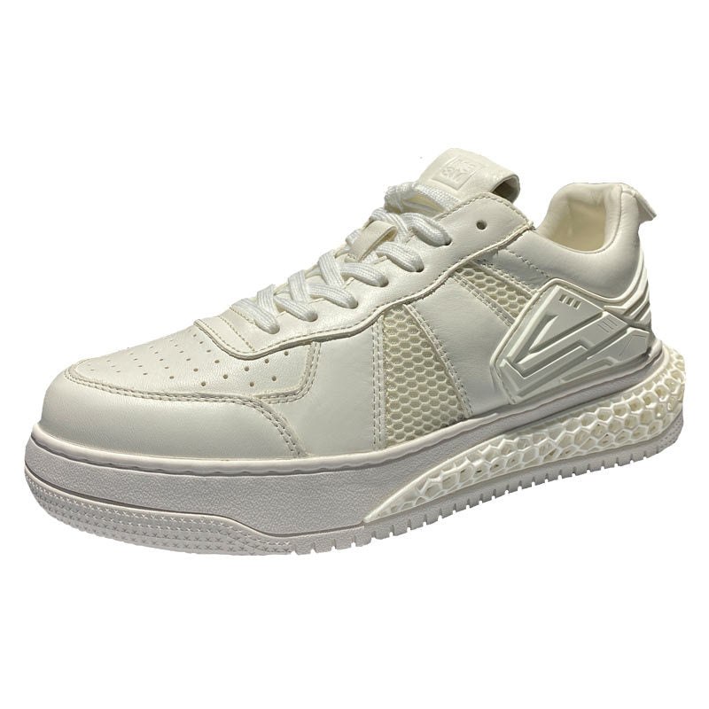 
                      
                        Men's Summer Leather Breathable Casual Shoes - RewaGold
                      
                    