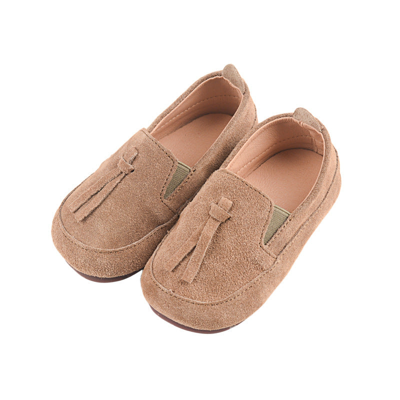 
                      
                        Kids' Leather Hiking Shoes - Breathable & Non-Slip
                      
                    