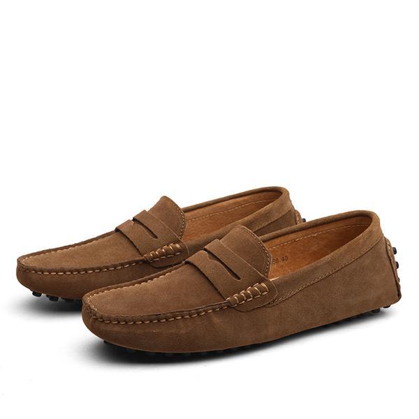 
                      
                        Men's Casual Cowhide Leather Shoes – Soft & Durable - RewaGold
                      
                    