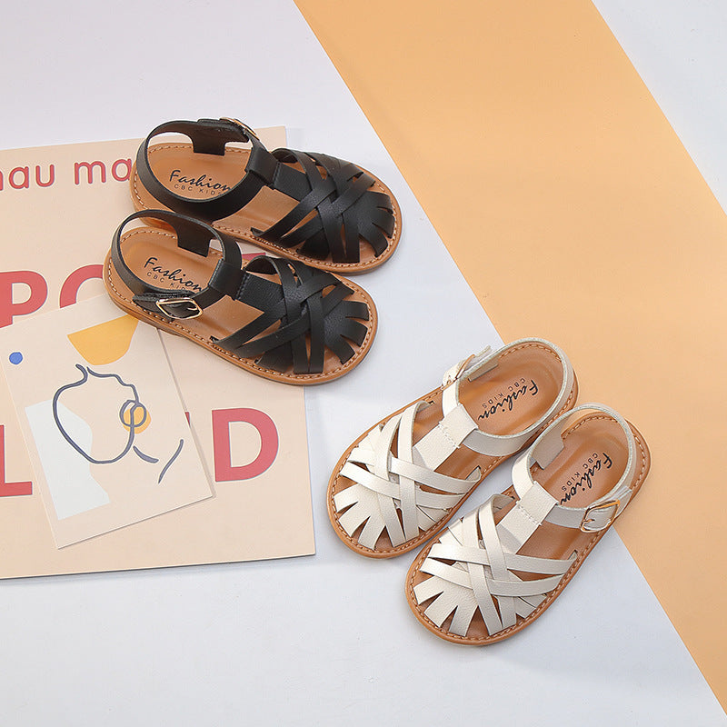 
                      
                        Girls' Breathable Retro Princess Shoes
                      
                    