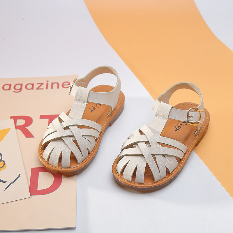 
                      
                        Girls' Breathable Retro Princess Shoes
                      
                    
