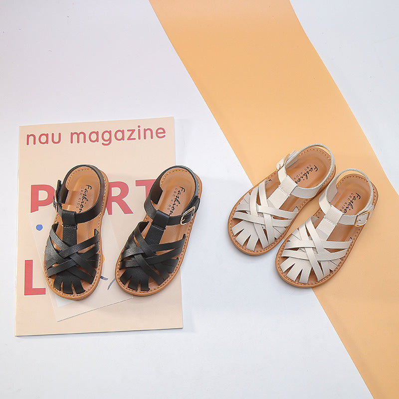 
                      
                        Girls' Breathable Retro Princess Shoes
                      
                    