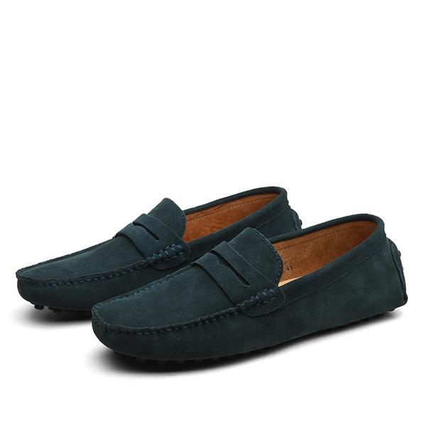 
                      
                        Men's Casual Cowhide Leather Shoes – Soft & Durable - RewaGold
                      
                    