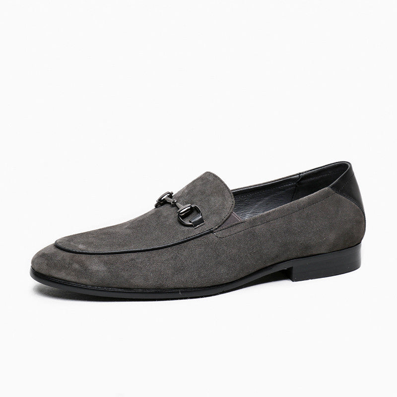 
                      
                        Men's Suede Horsebit Slip-On Shoes - RewaGold
                      
                    