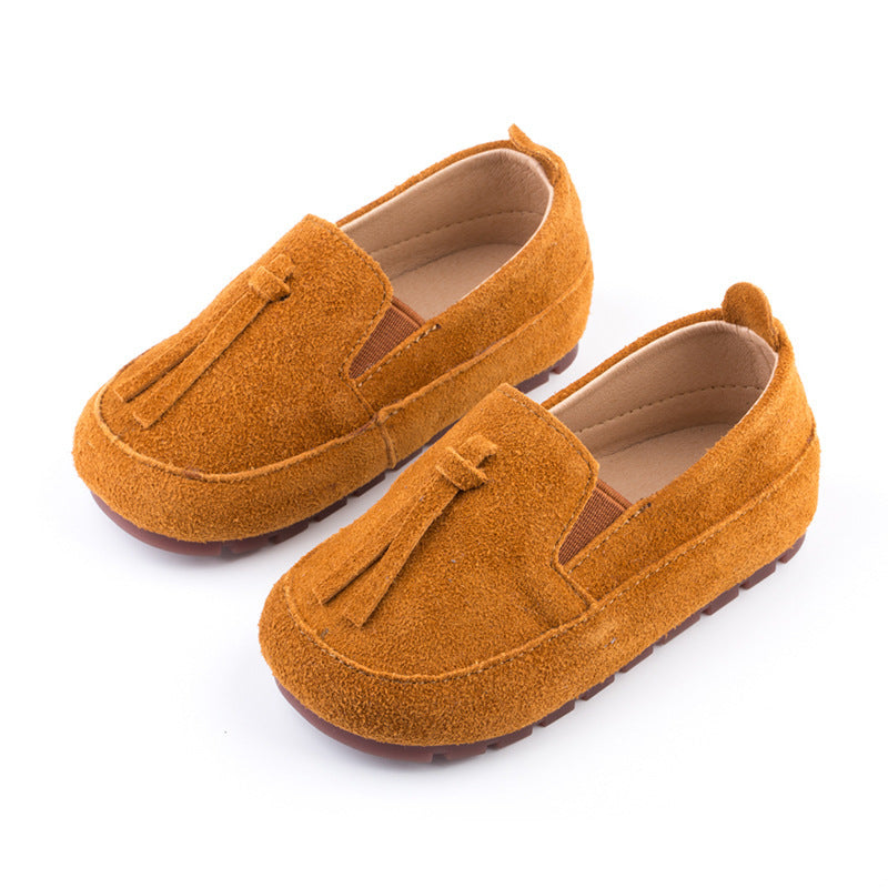 
                      
                        Kids' Leather Hiking Shoes - Breathable & Non-Slip
                      
                    