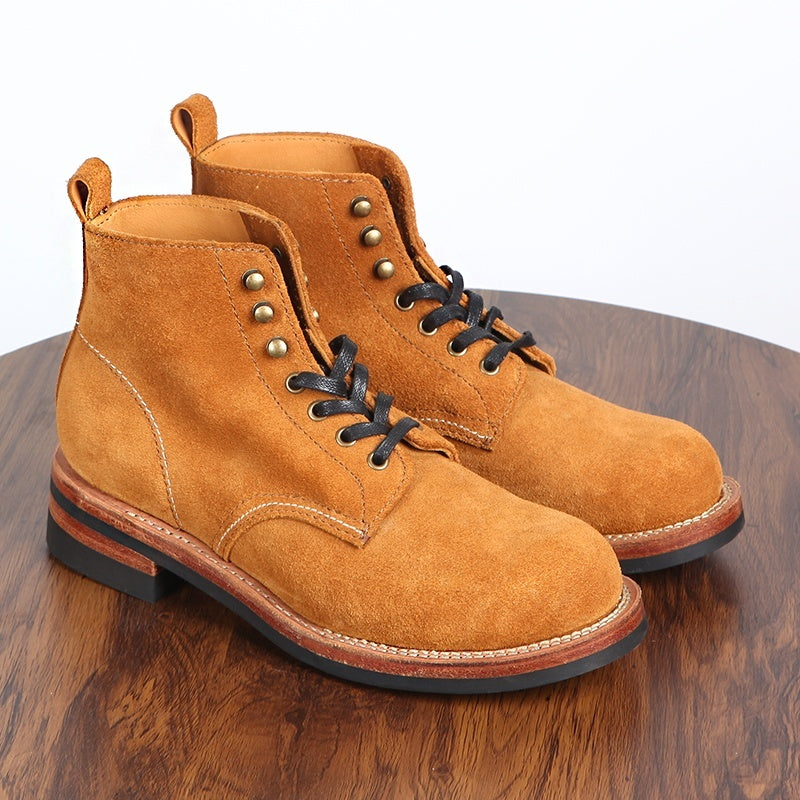 
                      
                        Round Head Outdoor High-top Casual Worker Boot - RewaGold
                      
                    
