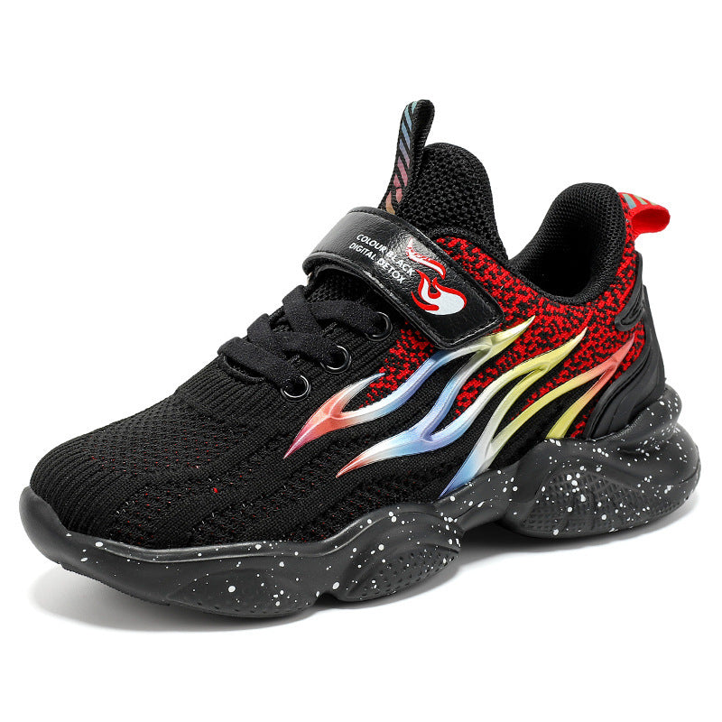 
                      
                        Boys' Fashion Mesh Sneakers - Anti-Slip & Durable
                      
                    