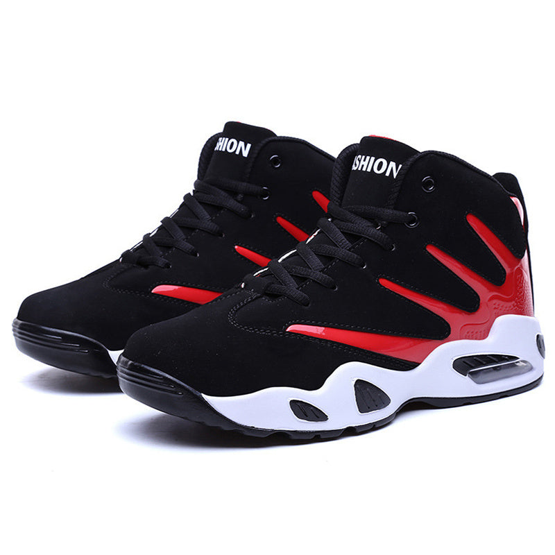 
                      
                        Men's Air Cushion Basketball Sneakers – Wear-Resistant & Supportive - RewaGold
                      
                    