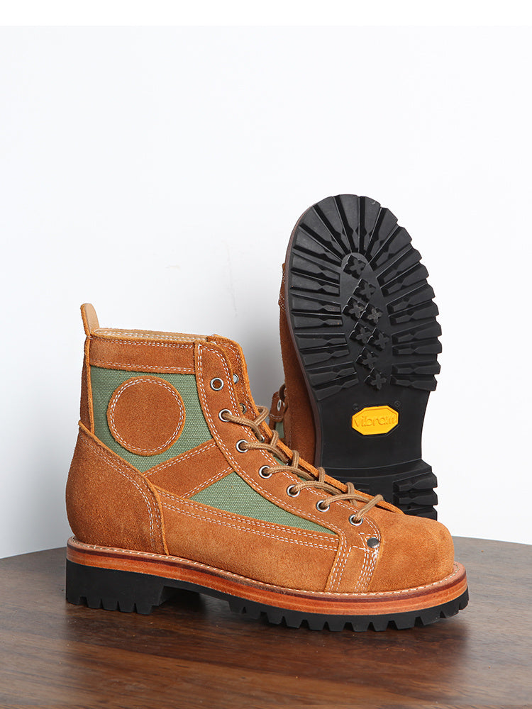 
                      
                        Heavy Skydiving Worker Boot Canvas High Top - RewaGold
                      
                    
