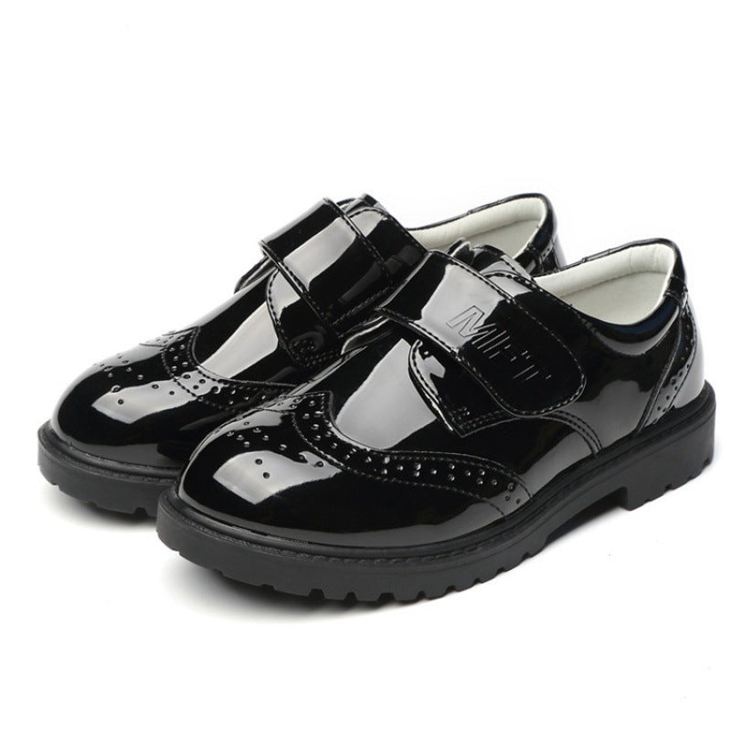 Boys' PU Leather Shoes - All-Season Comfort