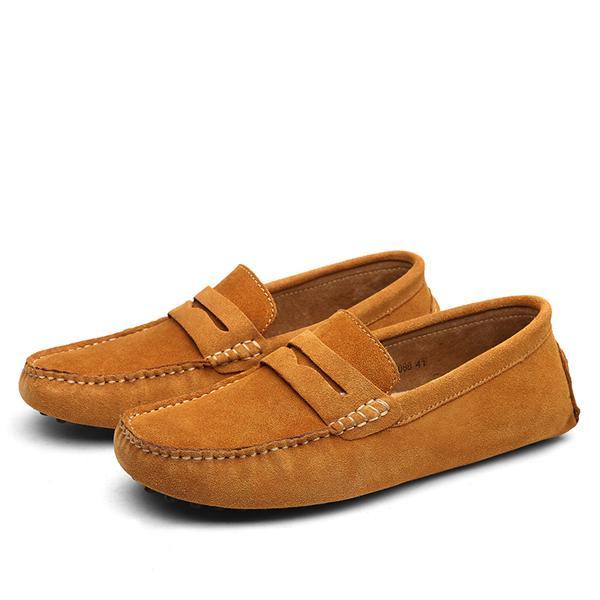 
                      
                        Men's Casual Cowhide Leather Shoes – Soft & Durable - RewaGold
                      
                    