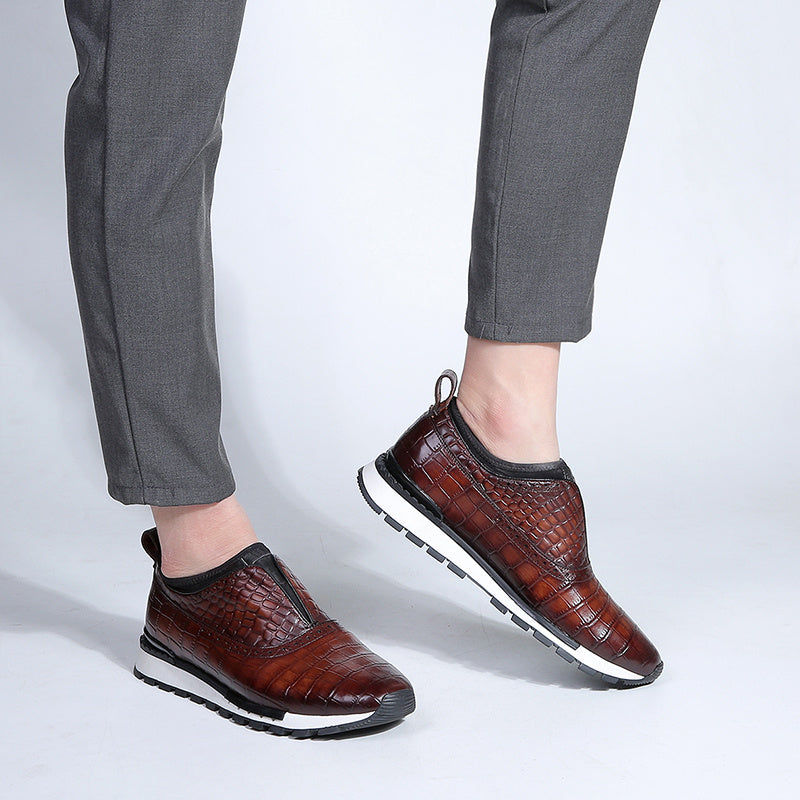 
                      
                        Men's Fashion Casual Color Polish Sneakers - RewaGold
                      
                    