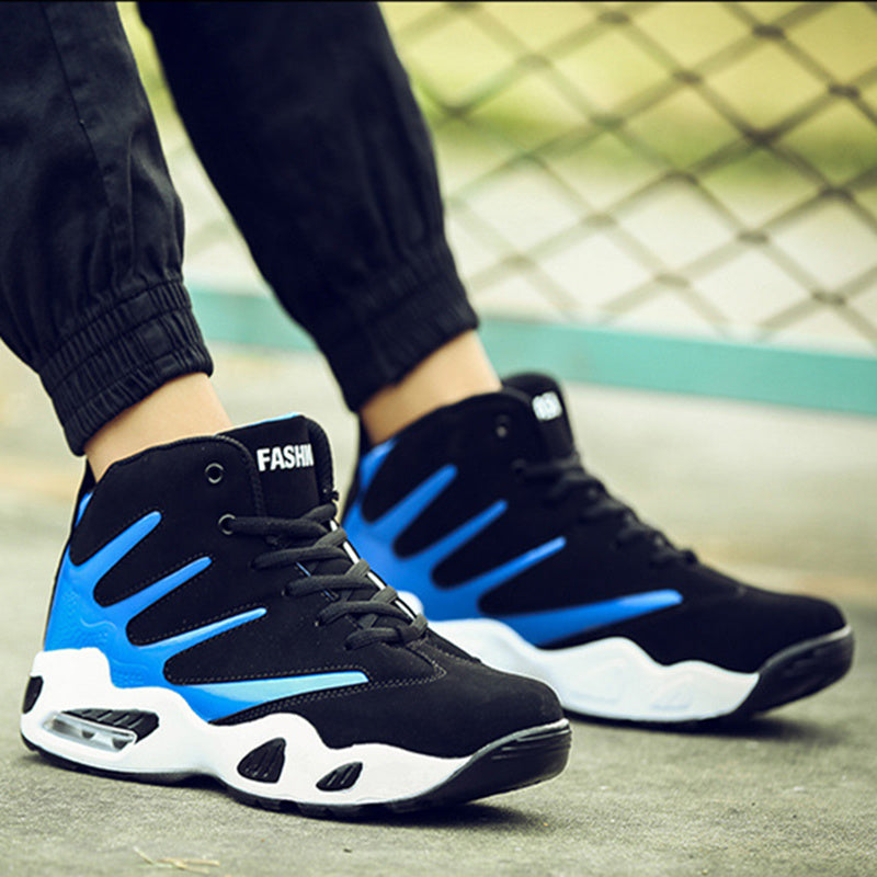 
                      
                        Men's Air Cushion Basketball Sneakers – Wear-Resistant & Supportive - RewaGold
                      
                    