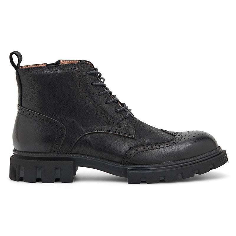 
                      
                        Men's Martin Boots Leather Thick Sole - RewaGold
                      
                    