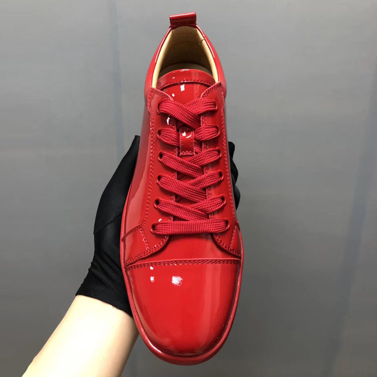 
                      
                        Patent Leather Casual Couple Shoes - RewaGold
                      
                    