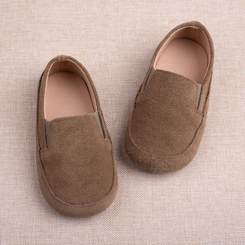 Kids' Leather Hiking Shoes - Breathable & Non-Slip