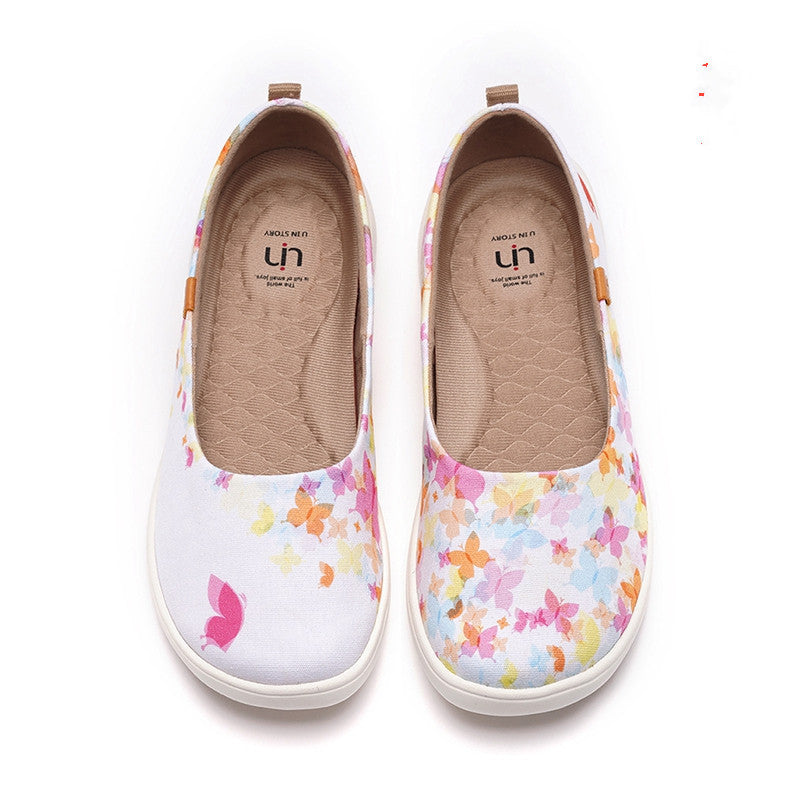 Lazy Shoes Women Casual Canvas Shoes - RewaGold