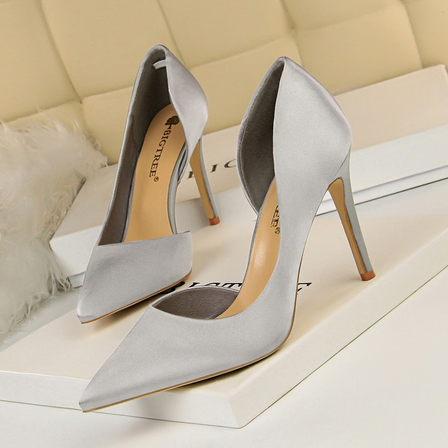 Hollow Sexy Nightclub Was Thin Single Shoes Female High Heels - RewaGold