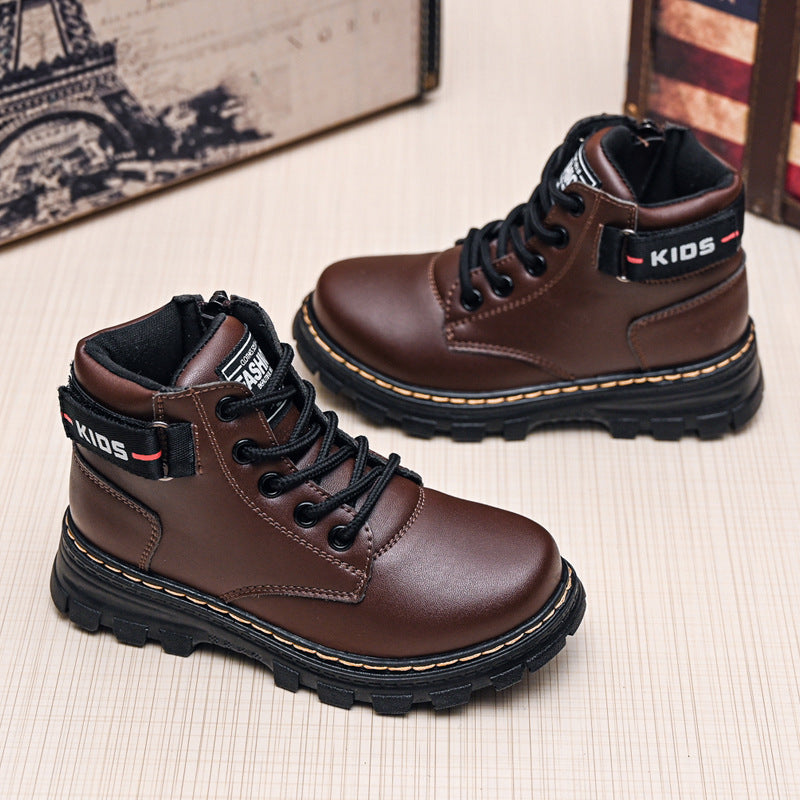 
                      
                        Kids' British Style Boots - Autumn & Winter
                      
                    