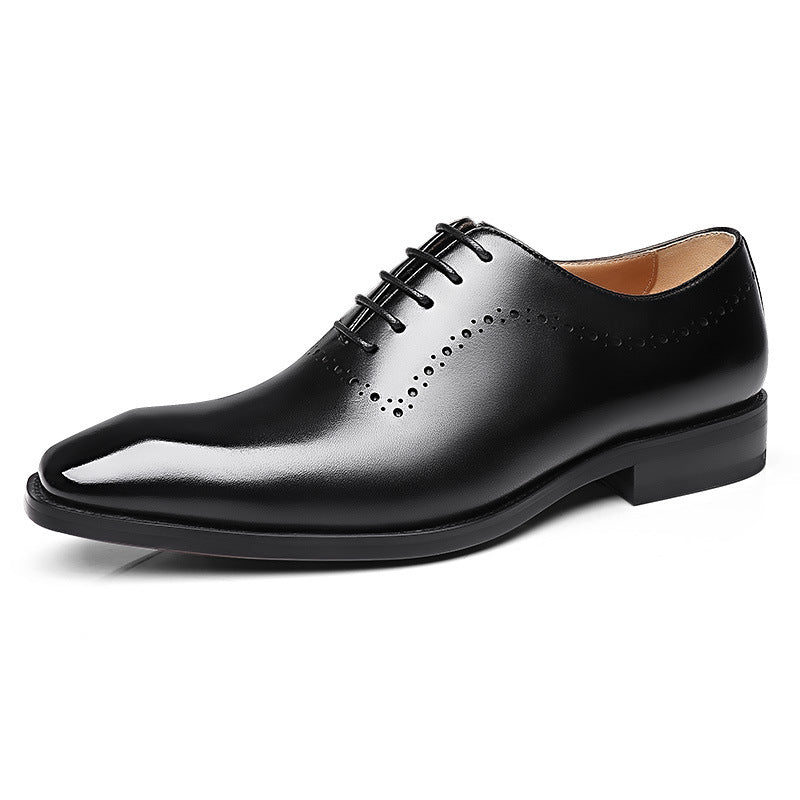
                      
                        Light Luxury Men's New Men's Leather Business Casual Shoes - RewaGold
                      
                    