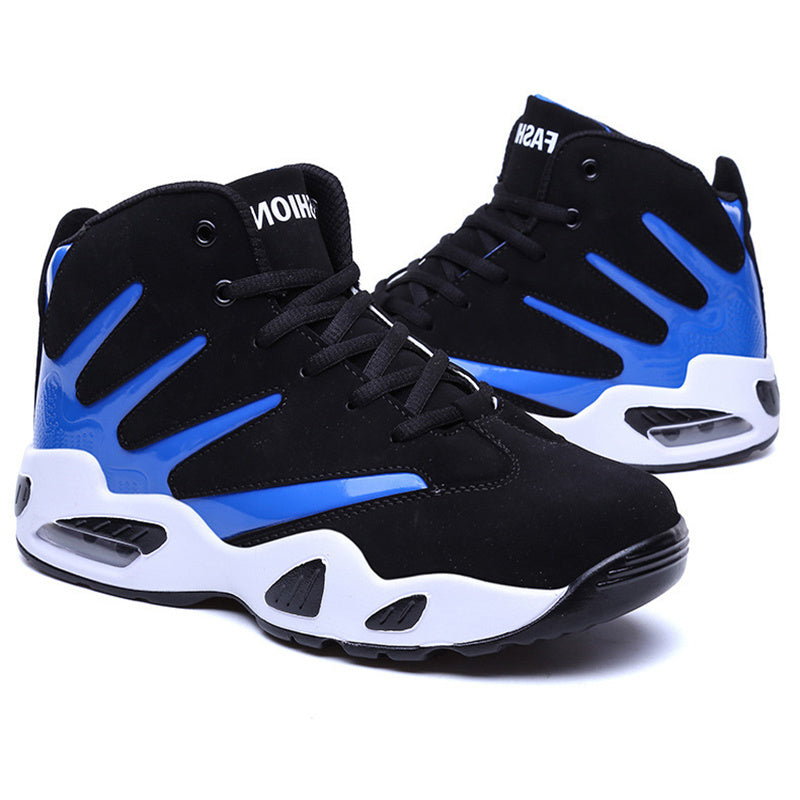 
                      
                        Men's Air Cushion Basketball Sneakers – Wear-Resistant & Supportive - RewaGold
                      
                    