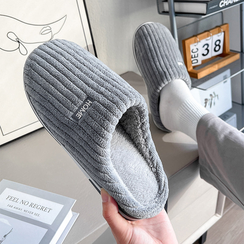 
                      
                        Women's Winter Warm Plush Slippers – Non-Slip Indoor Cotton House Shoes (Multiple Colors) - RewaGold
                      
                    