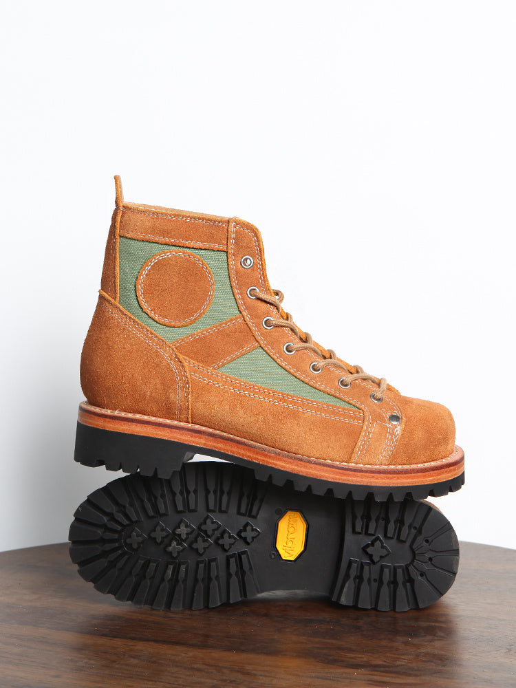 Heavy Skydiving Worker Boot Canvas High Top - RewaGold