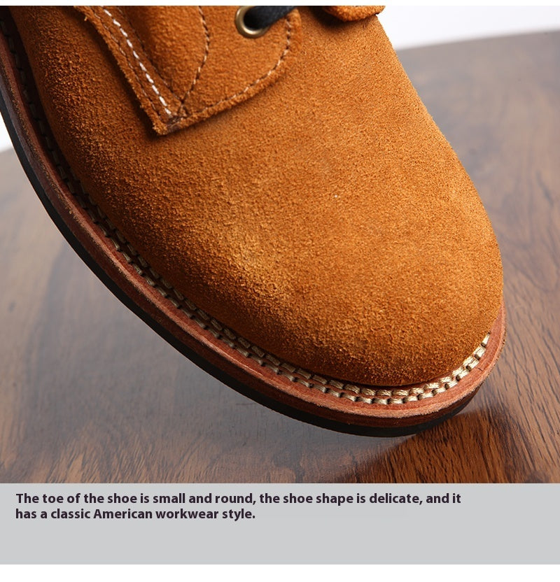 
                      
                        Round Head Outdoor High-top Casual Worker Boot - RewaGold
                      
                    