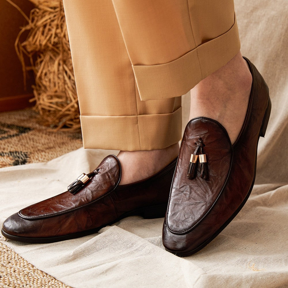 Summer Business Leisure Tassel Shoes - RewaGold
