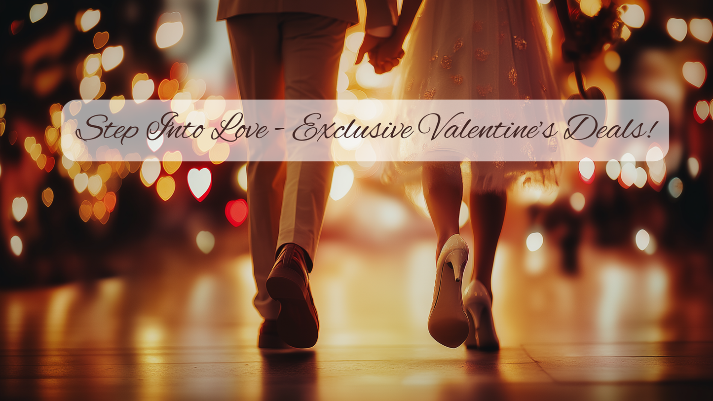 step into love -exclusive valentine's deals